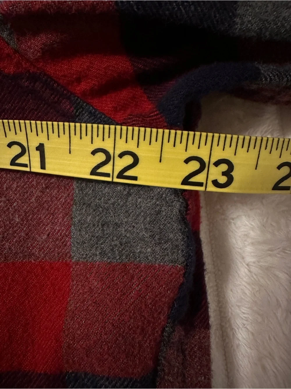 J. Crew Mercantile Red and Grey Plaid Button-Up Flannel Shirt
